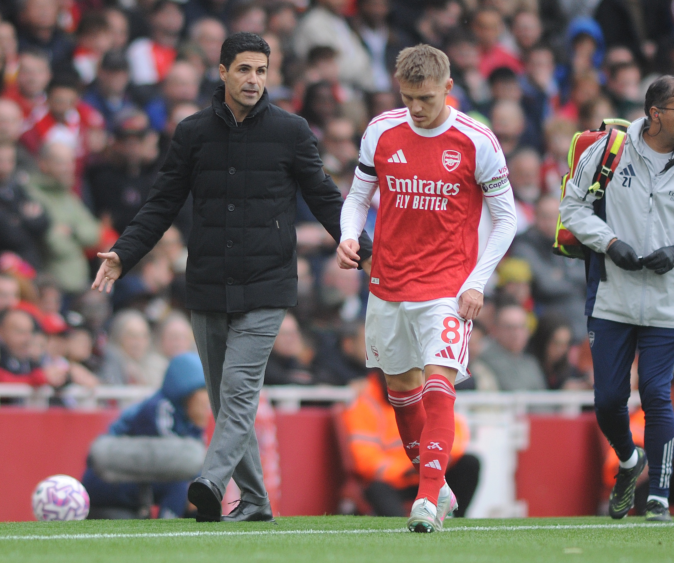 英媒：厄德高、赖斯回归日期尚不明确 因卡皮耶有望对富勒姆复出